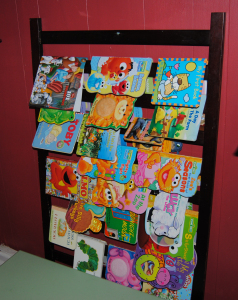 repurposed-crib-into-a-childrens-book-rack